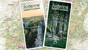 Couvertures des deux nouvelles cartes touristiques.
