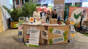 Le stand de la chambre d'agriculture à la Foire de Libramont.