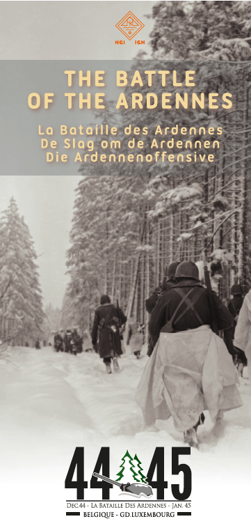 Couverture de la Carte de la Bataille des Ardennes.