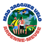 Badge du Mad Jacques Vélo Ardenne - Meuse.