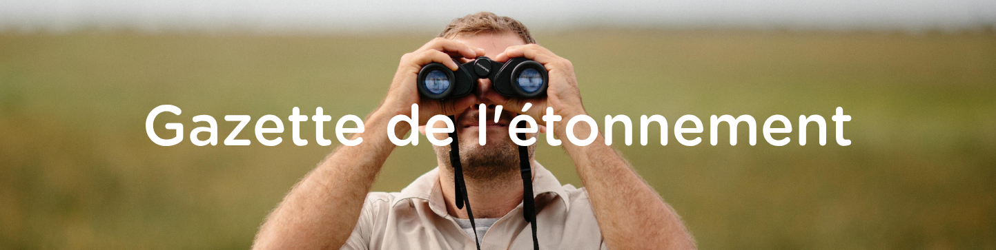 Gazette de l'étonnement - veille tourisme durable